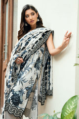3 Piece Printed Cross Hatch Suit with Lawn Dupatta CH-62018