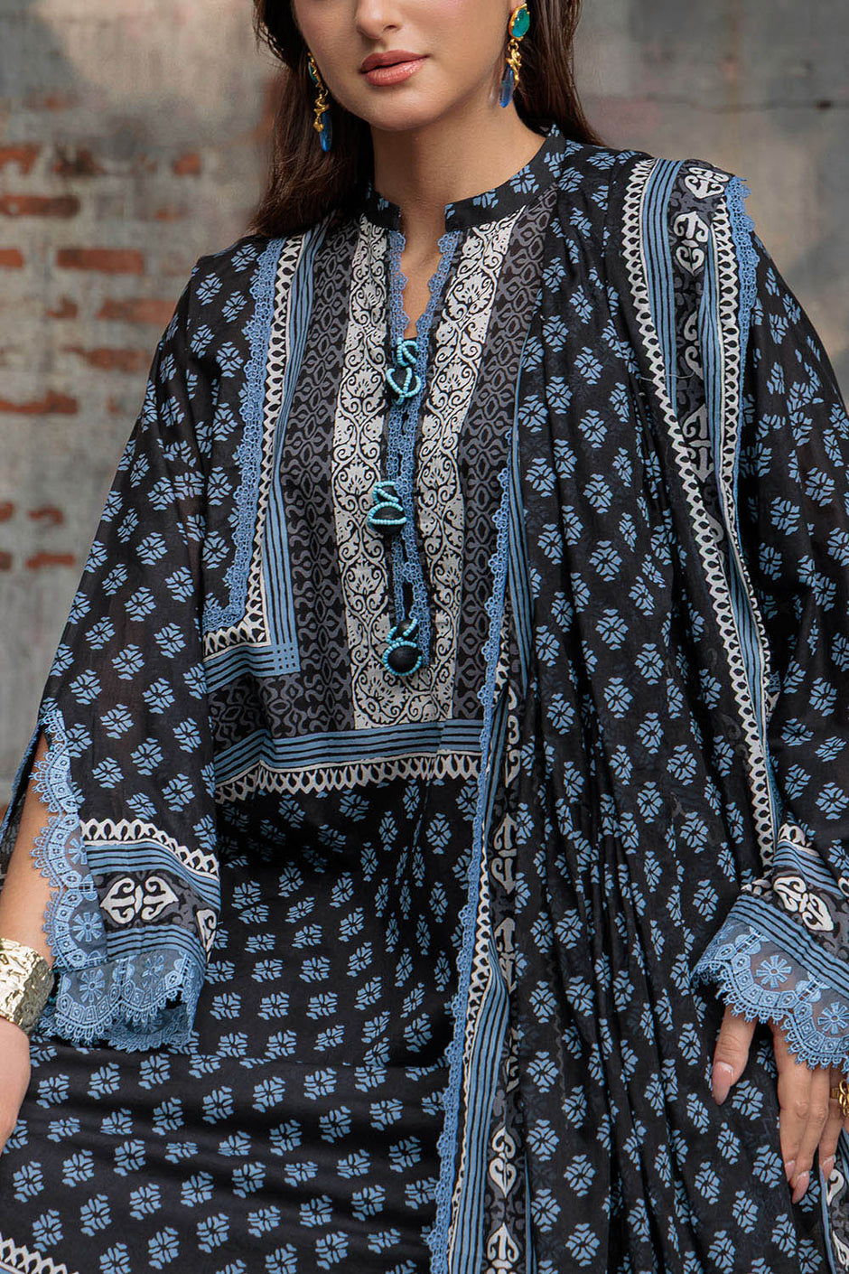 3 Piece Printed Lawn Suit