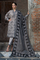 3 Piece Printed Lawn Suit B-62005