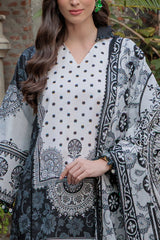 3 Piece Printed Lawn Suit B-62009