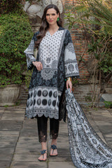 3 Piece Printed Lawn Suit B-62009