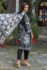 3 Piece Printed Lawn Suit B-62012