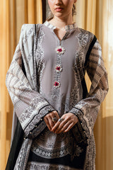 3 Piece Printed Lawn Suit B-62015