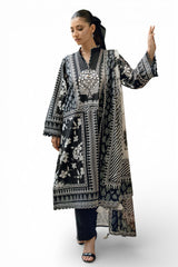 3 Piece Printed Lawn Suit B-62016
