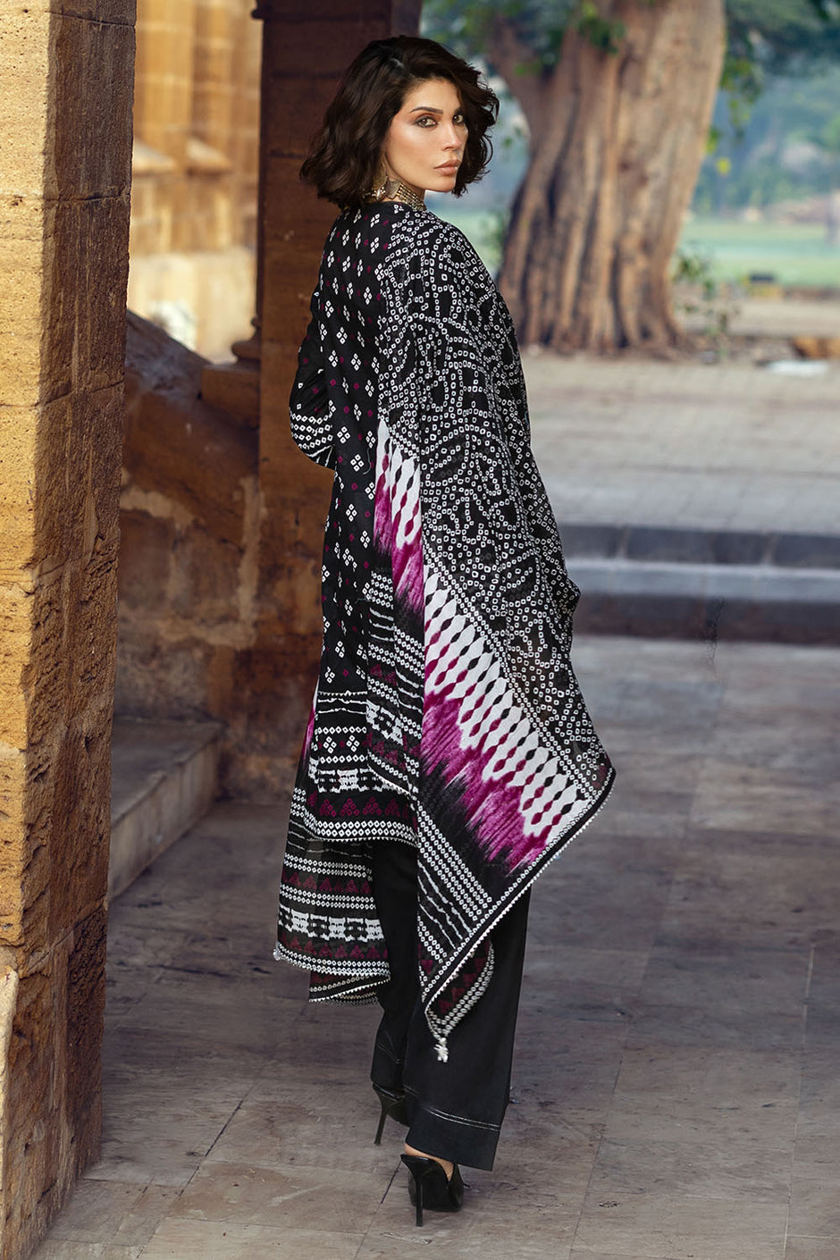 3 Piece Printed Lawn Suit