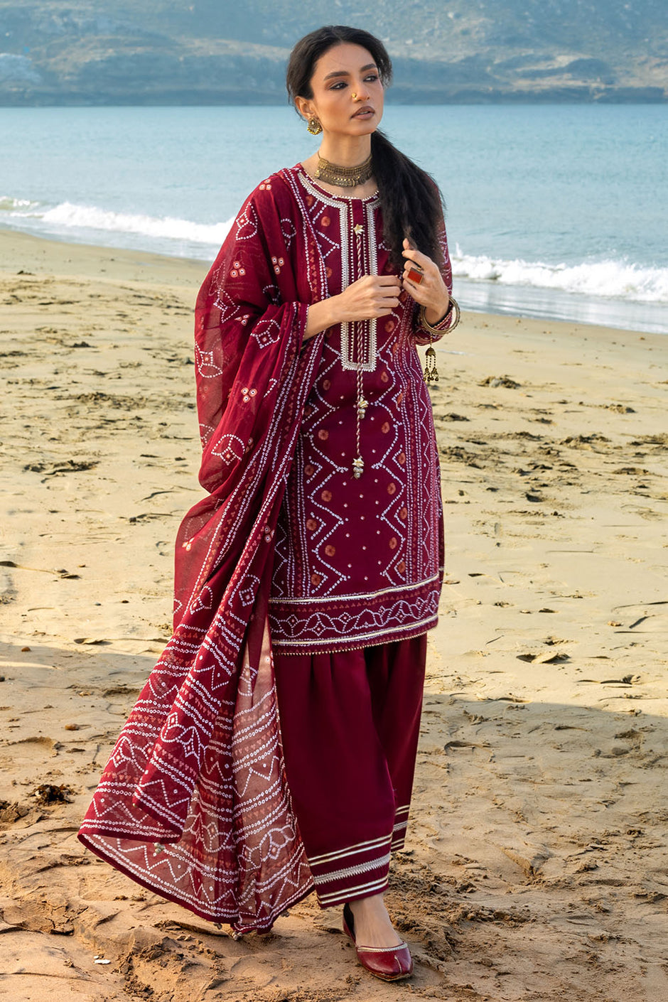 3 Piece Printed Lawn Suit