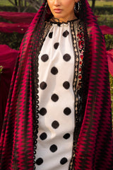 3 Piece Printed Lawn Suit with Crochet Lace CL-52440