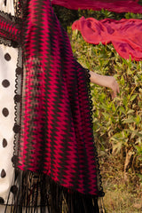 3 Piece Printed Lawn Suit with Crochet Lace CL-52440