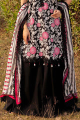 3 Piece Printed Lawn Suit with Embroidered Border CL-52608