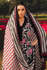 3 Piece Printed Lawn Suit with Embroidered Border CL-52608