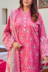 3 Piece Printed Lawn Suit with Dupatta CL-52663 A