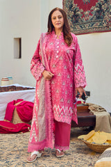3 Piece Printed Lawn Suit with Dupatta CL-52663 A