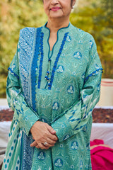 3 Piece Printed Lawn Suit with Dupatta CL-52663 B