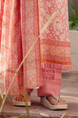 3 Piece Printed Lawn Suit with Dupatta CL-52691 A