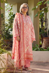 3 Piece Printed Lawn Suit with Dupatta CL-52691 A