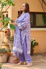 3 Piece Printed Lawn Suit with Dupatta CL-52692 A