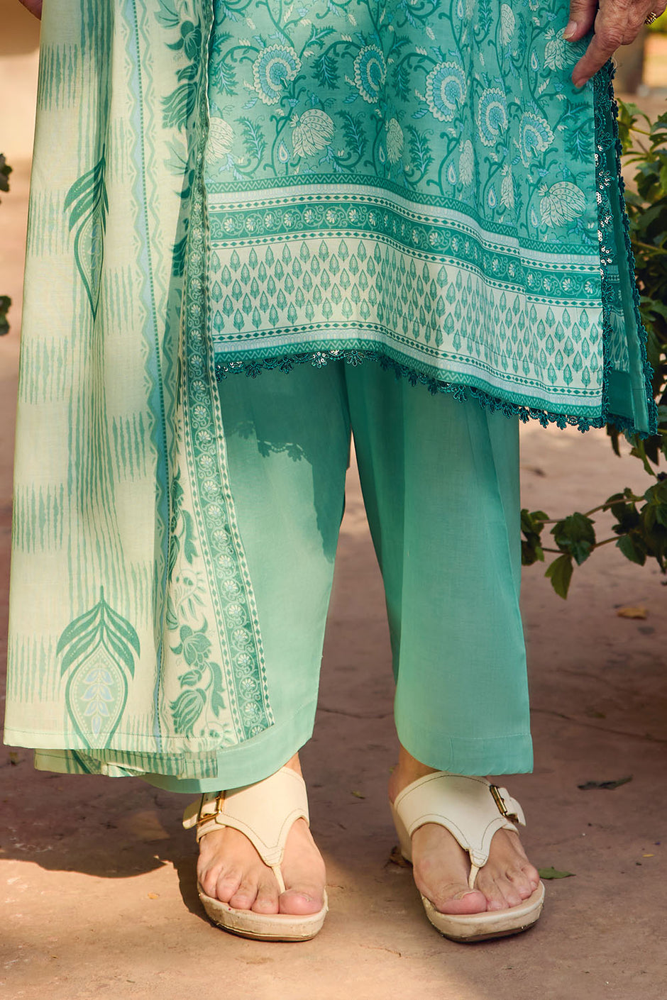 3 Piece Printed Lawn Suit with Dupatta