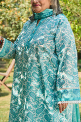 3 Piece Printed Lawn Suit with Dupatta CL-52704 A