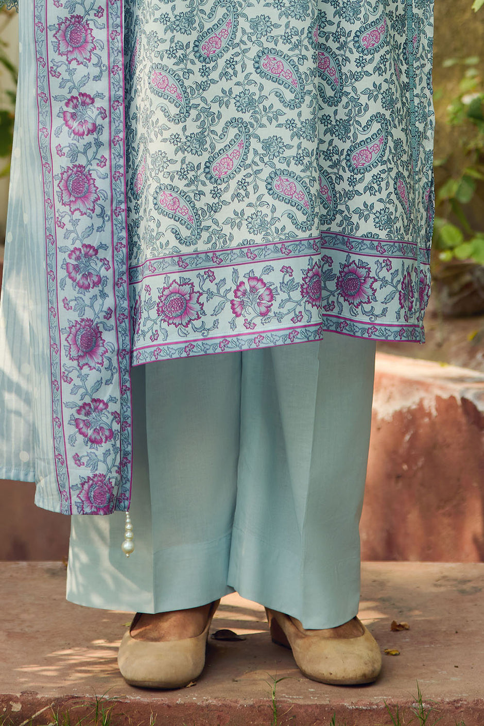 3 Piece Printed Lawn Suit with Dupatta