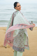 3 Piece Printed Lawn Suit with Dupatta CL-52706 A