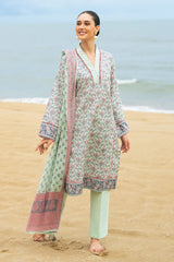 3 Piece Printed Lawn Suit with Dupatta CL-52706 A