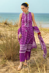 3 Piece Printed Lawn Suit CL-62026 A