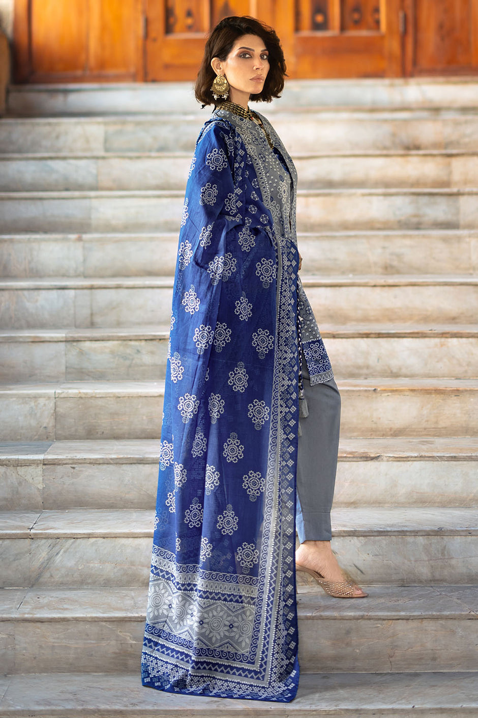 3 Piece Printed Lawn Suit