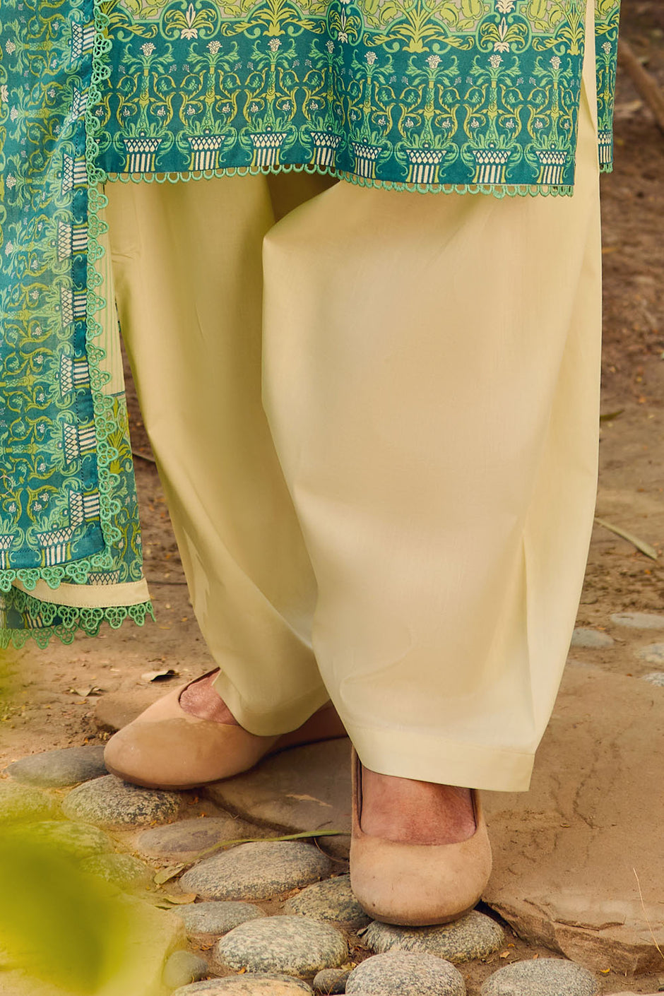 3 Piece Printed Lawn Suit with Dupatta
