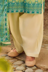 3 Piece Printed Lawn Suit with Dupatta CL-62052 A