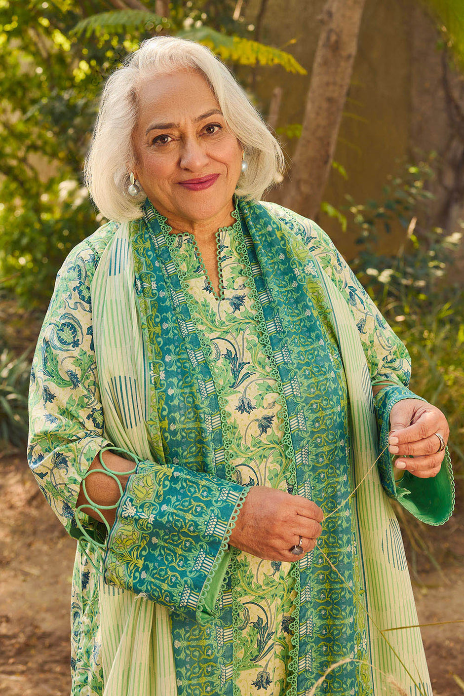 3 Piece Printed Lawn Suit with Dupatta