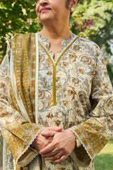 3 Piece Printed Lawn Suit with Dupatta CL-62052 B