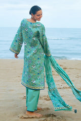 3 Piece Printed Lawn Suit with Dupatta CL-62064 A
