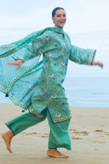 3 Piece Printed Lawn Suit with Dupatta CL-62064 A