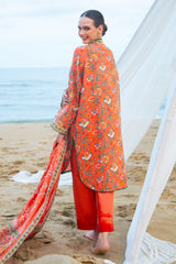 3 Piece Printed Lawn Suit with Dupatta CL-62064 B