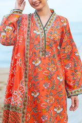 3 Piece Printed Lawn Suit with Dupatta CL-62064 B