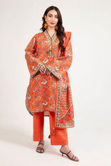 3 Piece Printed Lawn Suit with Dupatta CL-62064 B