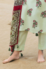 3 Piece Printed Lawn Suit with Dupatta CL-62066 B