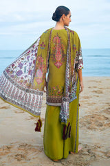 3 Piece Printed Lawn Suit with Dupatta CL-62069 A