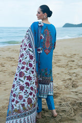 3 Piece Printed Lawn Suit with Dupatta CL-62069 B