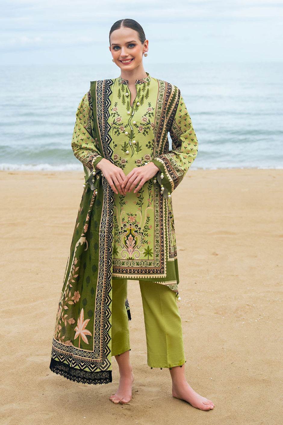 3 Piece Printed Lawn Suit