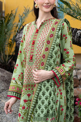 3 Piece Printed Lawn Suit with Dupatta CL-62075 B