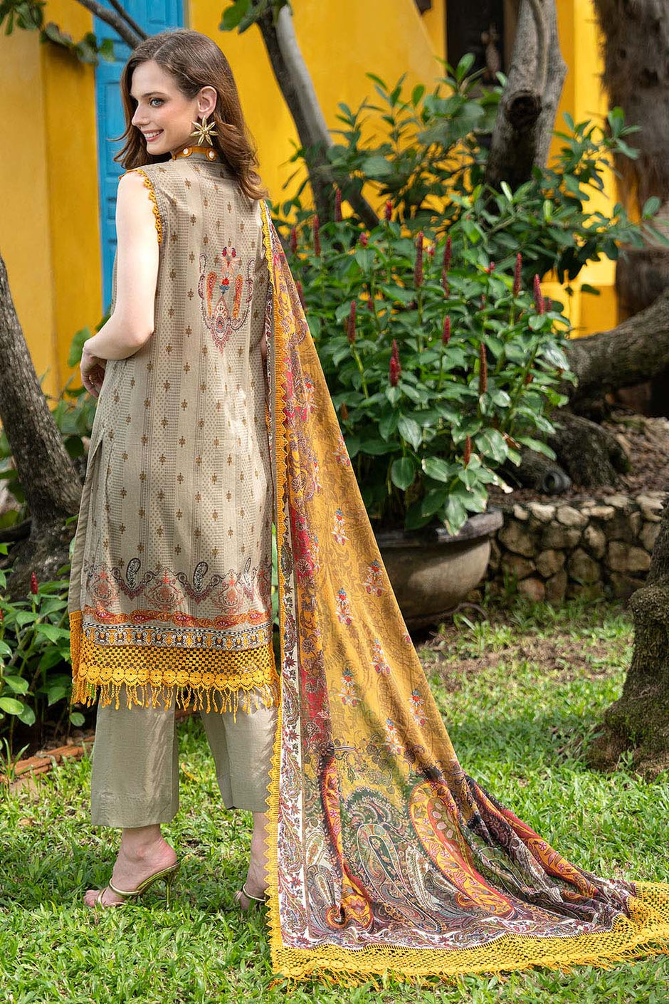 3 Piece Printed Lawn Suit