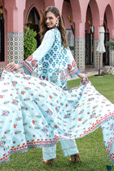 3 Piece Printed Lawn Suit CL-62080 B