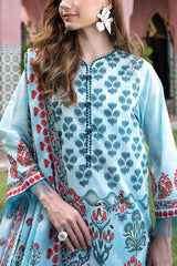 3 Piece Printed Lawn Suit CL-62080 B