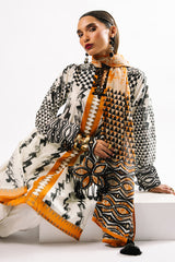 3 Piece Printed Lawn Suit with Dupatta CL-62089