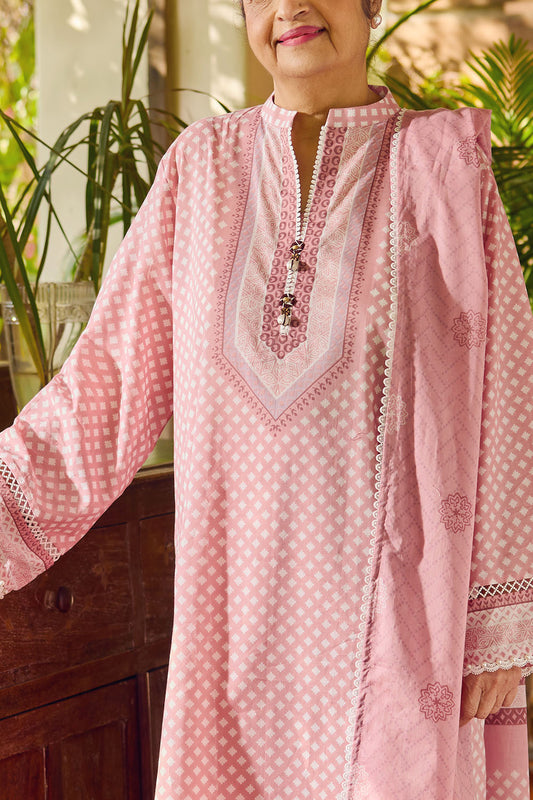 3 Piece Printed Lawn Suit with Dupatta CL-62103 A