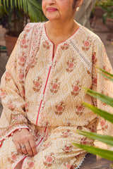 3 Piece Printed Lawn Suit with Dupatta CL-62107 A