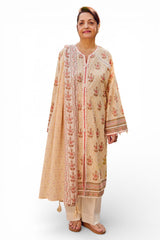 3 Piece Printed Lawn Suit with Dupatta CL-62107 A
