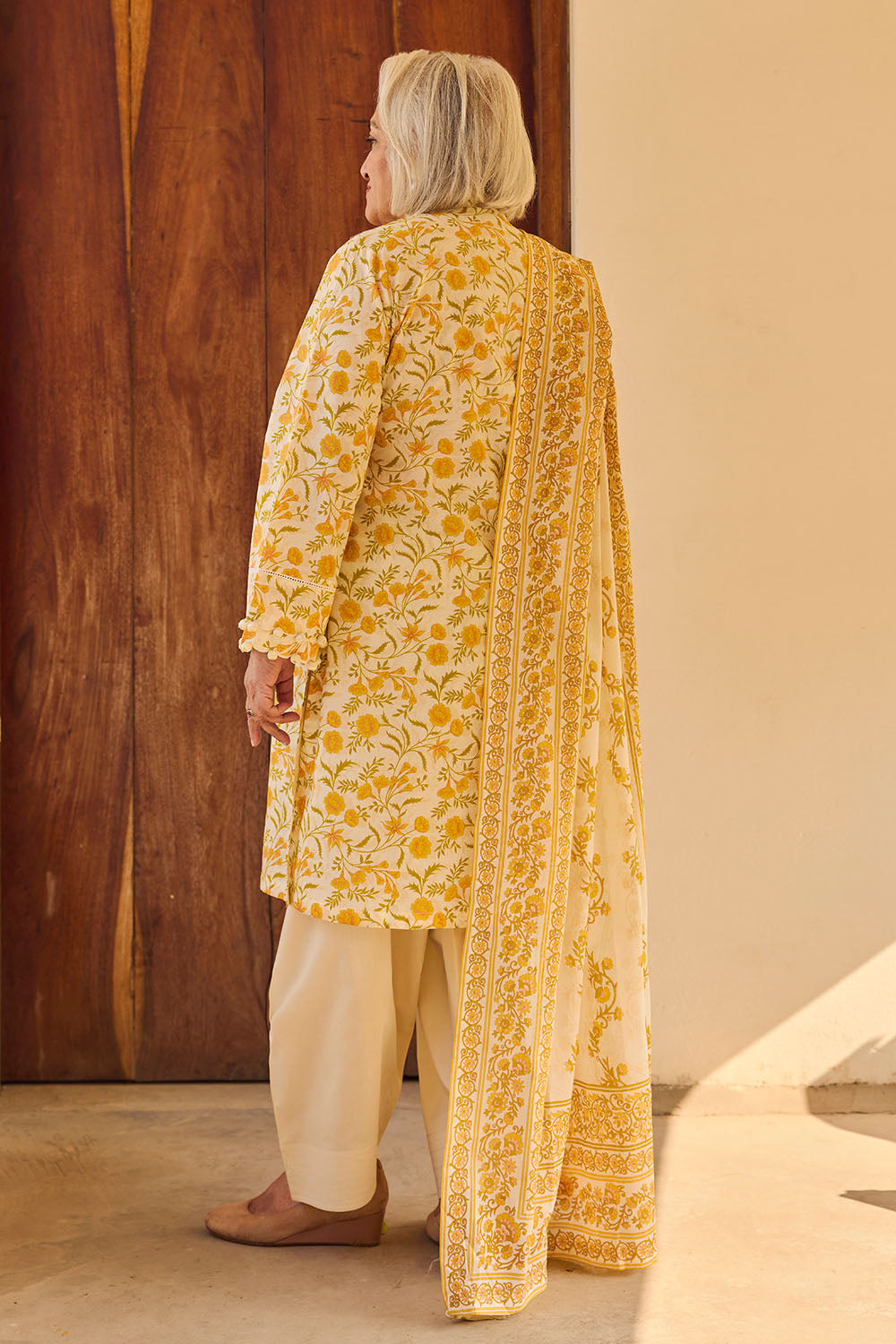 3 Piece Printed Lawn Suit with Dupatta