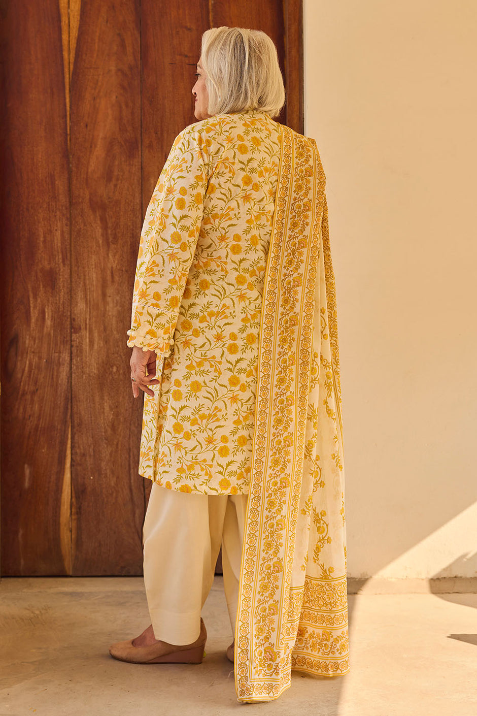 3 Piece Printed Lawn Suit with Dupatta